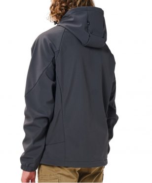 202.EM11.02-014 Emerson Men's Soft Shell Jacket With Hood (grey) alternative image