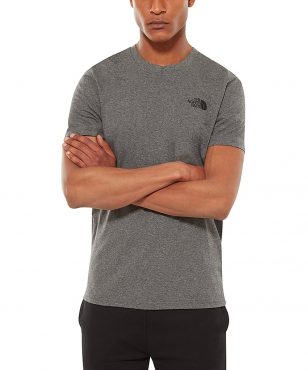 T92TX5JBV The North Face Simple Dome T-shirt (γκρι)