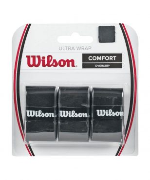 WRZ403000 Wilson Ultra Wrap Overgrip Bk 3 Pk
