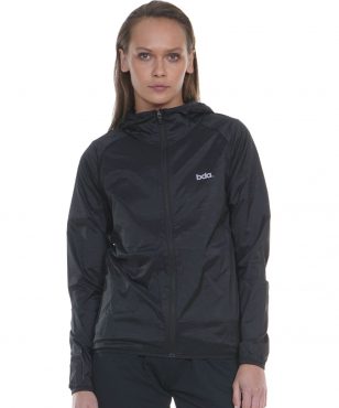071221-001 Bodyaction Women's Superlight Jacket Black