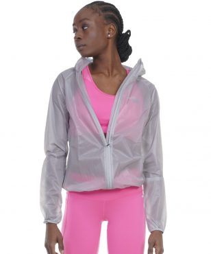 071221-022 Bodyaction Women's Superlight Jacket Grey