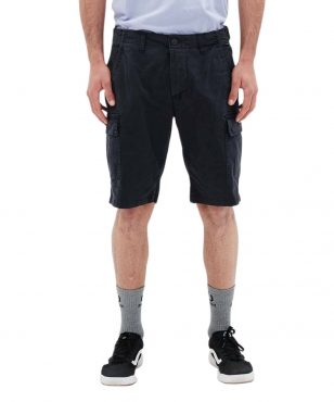 221.EM47.95-011 Emerson Men's Stretch Cargo Short Pants - Navy Blue