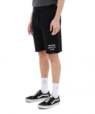 221.EM26.37-009 Emerson Men's Sweat Shorts - Black alternative image