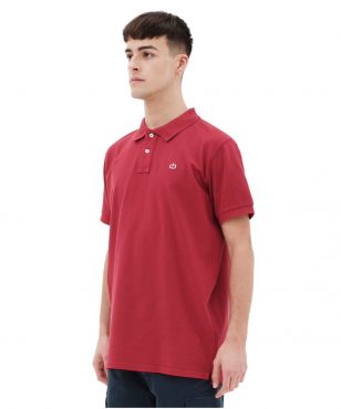 221.EM35.69GD-028 Emerson Men's Garment Dyed Polo - Red alternative image