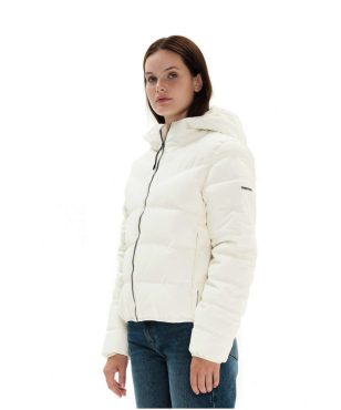 222.EW10.18-010 Emerson W P.p. Down Jacket With Hood Off White alternative image