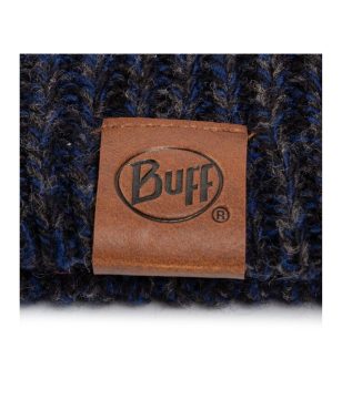 116032-779 Buff Knitted & Full Fleece Hat Lyne - Night Blue alternative image