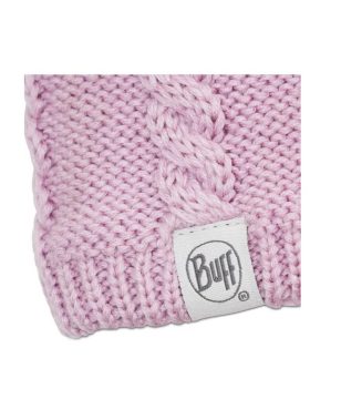 123544-649 Buff Knitted & Full Fleece Hat Nina - Lilac Sand alternative image