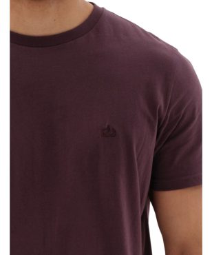 231.EM33.122-019 Emerson Men's S/s T-shirt D.purple alternative image
