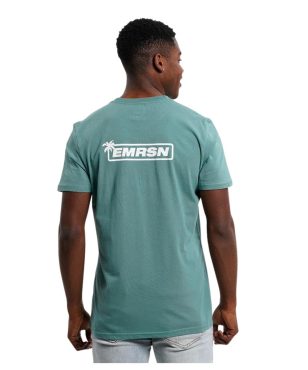 231.EM33.15-009 Emerson Men's S/s T-shirt Green alternative image