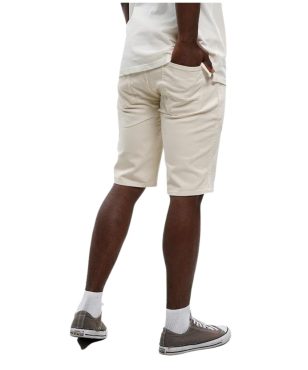 231.EM49.100-027 Emerson Men's Cotton 5-pocket Shorts Off White alternative image