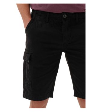 231.EM47.95-001 Emerson Men's Stretch Cargo Short Pants Black alternative image