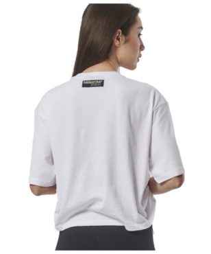 051426-004 Bodyaction Drawcords Loose Tee White Γυναικειο T-shirt alternative image